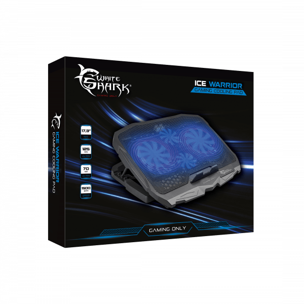 Ftohes Laptopi Gaming White Shark CP-25 ICE WARIOR 4 FANS
