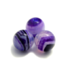 Byrzylyk me gur natyral Purple Agate